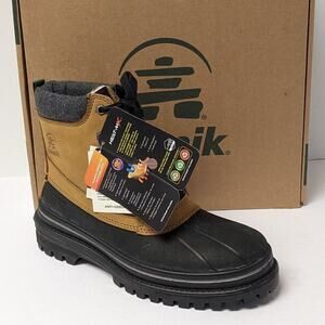 Kamik Tyson Waterproof Winter Boots, Brown, Men's 7 M